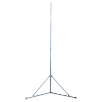 Galvanised Tripod with 10m Telescopic Mast