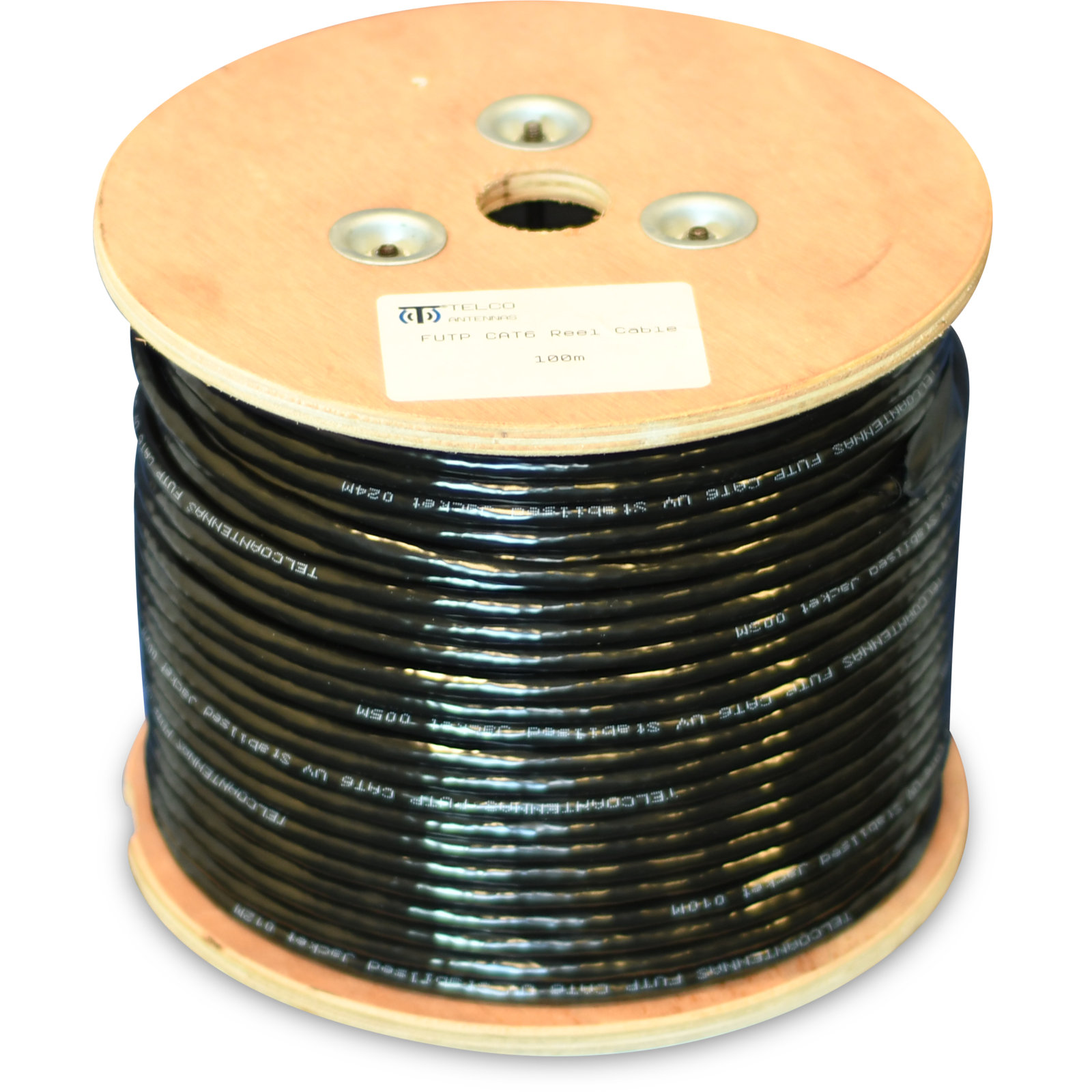 Telco WildCat Cat6 OutdoorF/UTP Shielded Ethernet Cable Spool - 305m