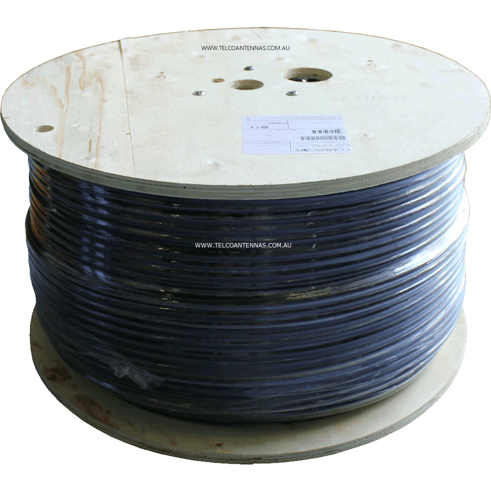 Commscope Andrew CNT-400 50Ω 500m Coaxial Cable Reel