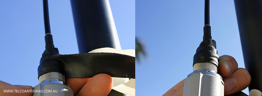 coaxial sealant weatherproofing ubiquiti bullet best practices