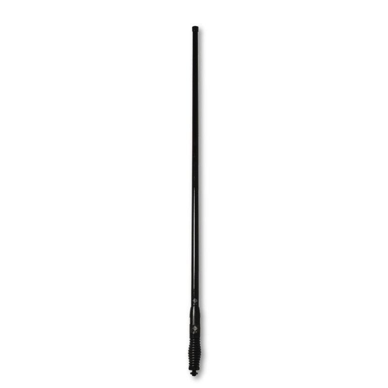 RFI CDQ5000 - Black with Long Radome Quick Removable Whip 5dBi UHF CB Antenna