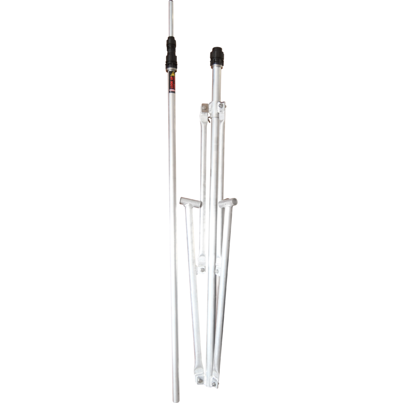 Aluminium Tripod with 7.5m Telescopic Mast