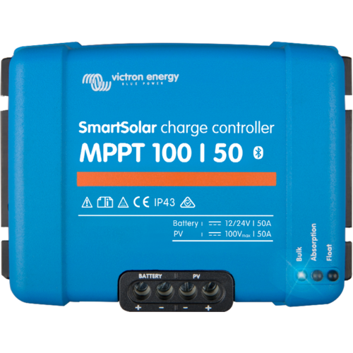 Victron SmartSolar MPPT 100/50 Bluetooth 12 / 24v Solar Controller